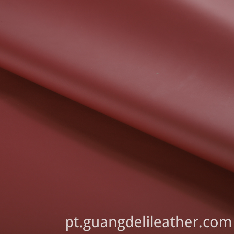 Soft Hand Feeling Pvc Synthetic Leather